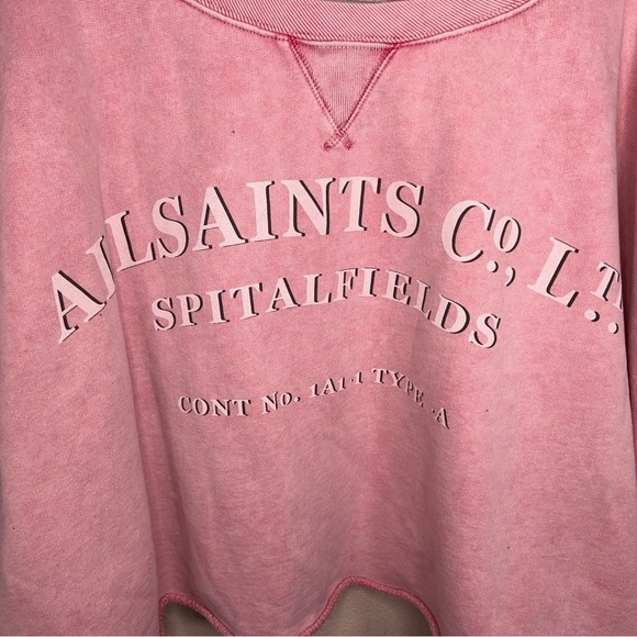 2x PINK CROPPED SWEATSHIRT SHORT SLEEVE CASUAL PLUS ATHLEISURE - Picture 5 of 8